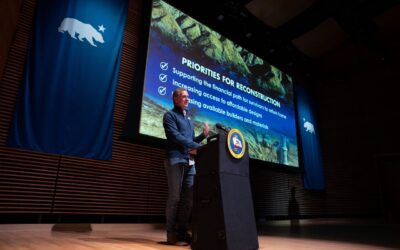 Gov. Newsom Honors Lives Lost in Fires; Presents Plan to Move Forward