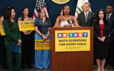 Sen. Weber Pierson Bill Takes Aim at Early Math Gaps in California Classrooms